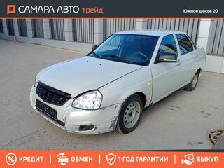 2007 Lada (ВАЗ) Priora I, белый, 137000 рублей, вид 1