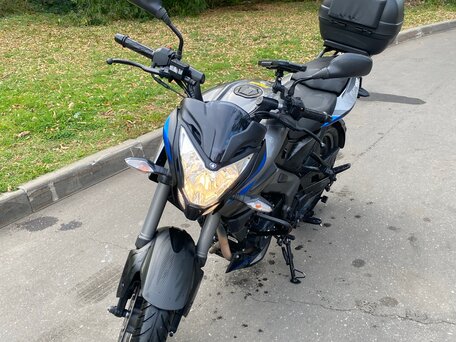 2024 Bajaj Pulsar NS 200, серый, 260000 рублей, вид 1
