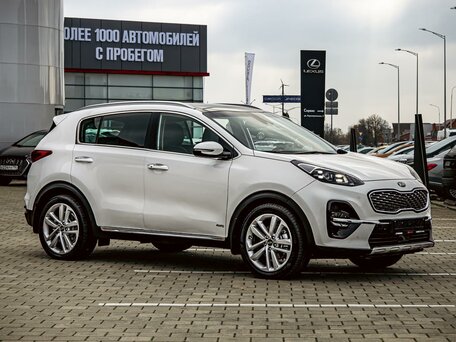 2019 Kia Sportage IV Рестайлинг, белый, 2325000 рублей, вид 3