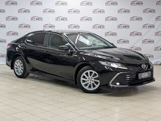 2021 Toyota Camry VIII (XV70) Рестайлинг, чёрный, 2299000 рублей, вид 3