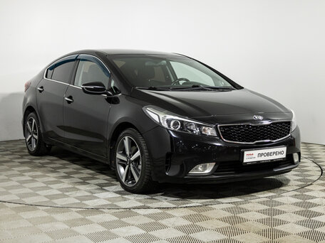 2017 Kia Cerato III Рестайлинг (Classic), чёрный, 1319900 рублей, вид 3