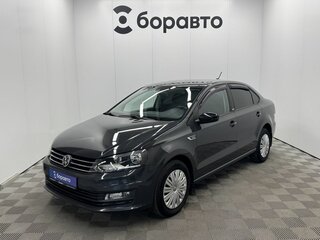 2017 Volkswagen Polo V Рестайлинг, серый, 1099000 рублей, вид 2