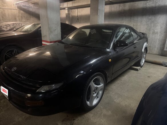 1991 Toyota Celica GT V (T180), чёрный