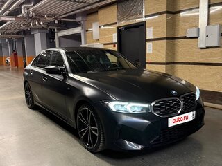 2022 BMW 3 серии M340i xDrive VII (G2x) Рестайлинг, чёрный, 6999999 рублей, вид 3