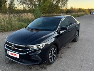 2021 Volkswagen Polo VI, чёрный, 2100000 рублей, вид 1