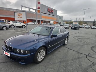 1999 BMW 5 серии 523i IV (E39), синий, 630000 рублей, вид 1