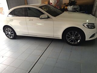 2015 Mercedes-Benz C-Класс 180 IV (W205), белый, 2100000 рублей, вид 4