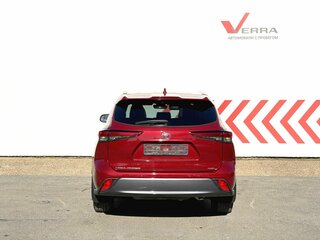 2021 Toyota Highlander IV (XU70), красный, 4900000 рублей, вид 4