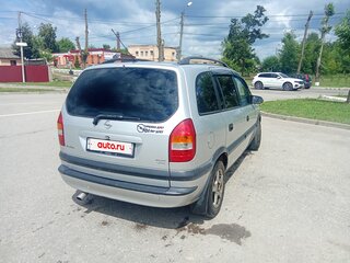 2003 Opel Zafira A Рестайлинг, серебристый, 350000 рублей, вид 4