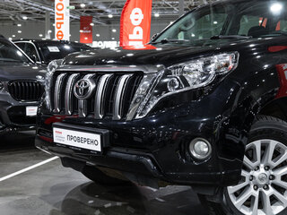 2013 Toyota Land Cruiser Prado 150 Series Рестайлинг 1, чёрный, 2599900 рублей, вид 2