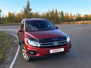 2012 Volkswagen Tiguan I Рестайлинг, красный, 1130000 рублей, вид 5