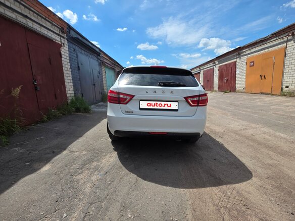 2018 Lada (ВАЗ) Vesta SW I, белый, 1000050 рублей - вид 9