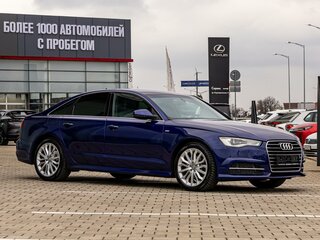 2018 Audi A6 IV (C7) Рестайлинг, синий, 2155000 рублей, вид 3