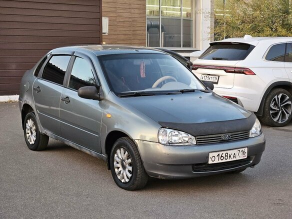 2008 Lada (ВАЗ) Kalina I, серебристый, 110000 рублей - вид 6