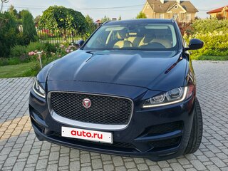 2017 Jaguar F-Pace I, синий, 1920000 рублей, вид 1