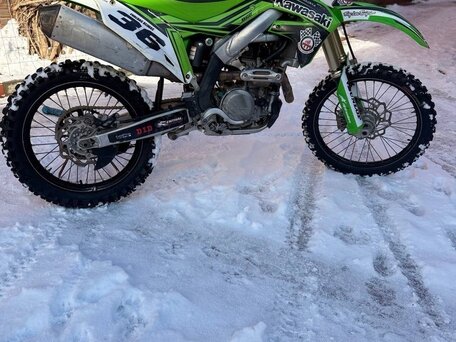 2020 Kawasaki KX 450, зелёный, 460000 рублей, вид 4