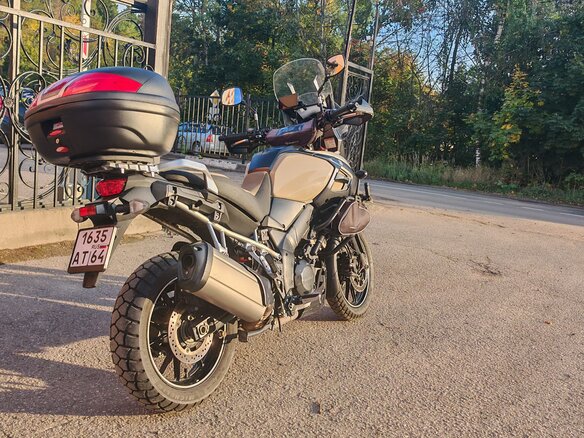 2014 Suzuki V-Strom 1000, бежевый, 650000 рублей