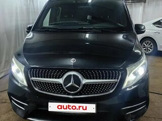 2021 Mercedes-Benz V-Класс Long 220 d длинный III (W447) Рестайлинг, чёрный, 5750000 рублей, вид 2