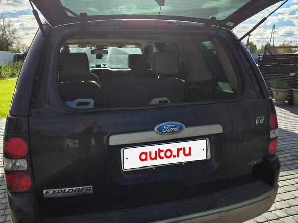2008 Ford Explorer IV, чёрный, 995000 рублей - вид 19