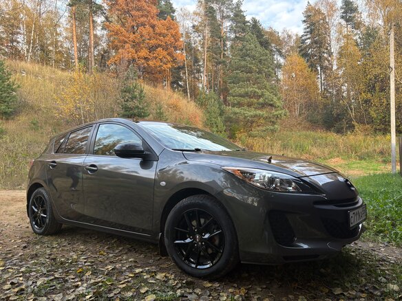 2012 Mazda 3 II (BL) Рестайлинг, серый, 680000 рублей - вид 2