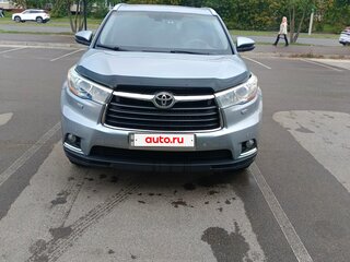 2014 Toyota Highlander III (XU50), серебристый, 2950000 рублей, вид 2
