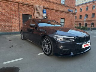 2019 BMW 5 серии 530i xDrive VII (G30/G31/G38), чёрный, 3600000 рублей, вид 2