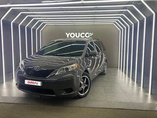 2016 Toyota Sienna III Рестайлинг, серый, 3300000 рублей, вид 4