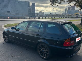 2001 BMW 3 серии 320i IV (E46) Рестайлинг, чёрный, 1100000 рублей, вид 4