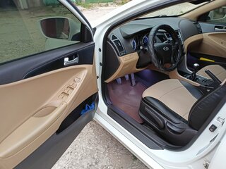 2010 Hyundai Sonata VI (YF), белый, 875000 рублей, вид 5