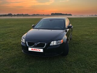 2008 Volvo S40 II Рестайлинг, чёрный, 490000 рублей, вид 1