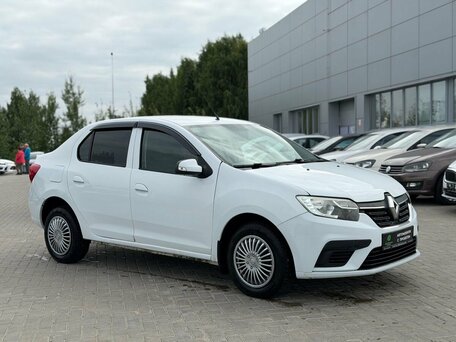 2021 Renault Logan II Рестайлинг, белый, 750000 рублей, вид 3
