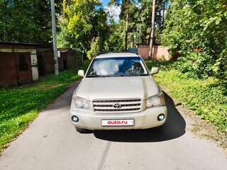 2001 Toyota Highlander I (XU20), жёлтый, 780000 рублей, вид 2