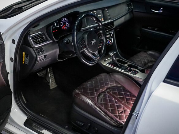 2016 Kia Optima IV, белый, 1550000 рублей - вид 9