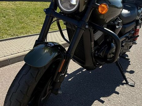 2017 Harley-Davidson Street Rod, зелёный, 600000 рублей, вид 4