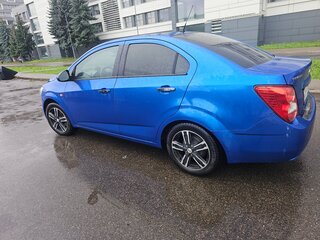 2013 Chevrolet Aveo II, синий, 550000 рублей, вид 5