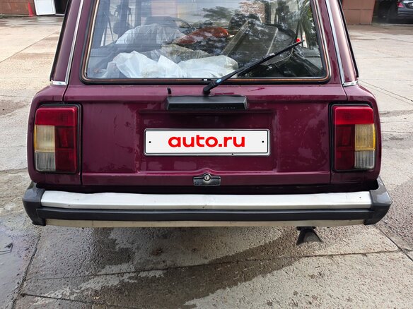 1996 Lada (ВАЗ) 2104 4-speed, пурпурный - вид 2