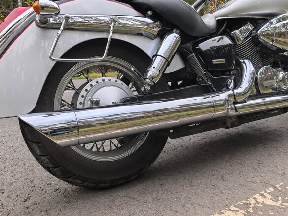 2004 Honda Shadow 750, серый, 473000 рублей - вид 9