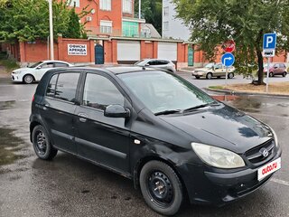 2008 Hyundai Getz I Рестайлинг, чёрный, 265000 рублей, вид 4
