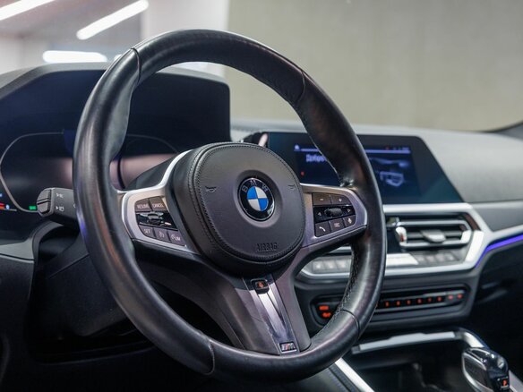 2021 BMW 4 серии 420d xDrive G22, G23, G26, синий - вид 23