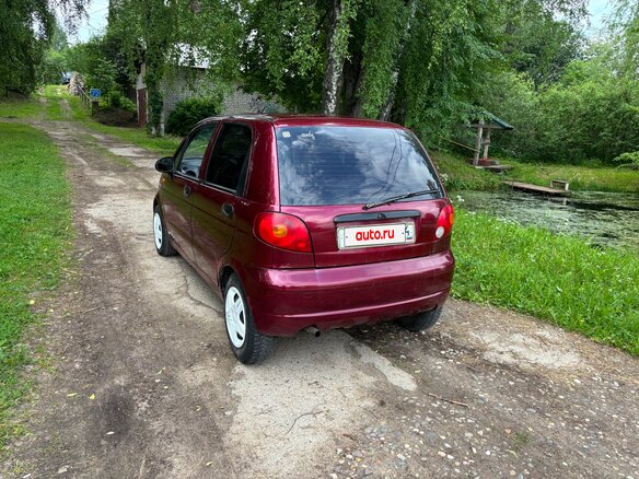 2007 Daewoo Matiz I Рестайлинг, красный - вид 4