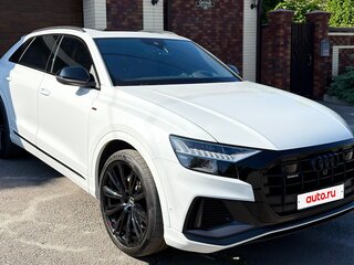 2022 Audi Q8 55 TFSI I (4M), белый, 8990000 рублей, вид 2