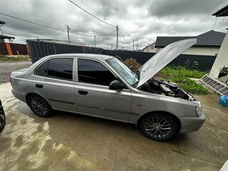 2008 Hyundai Accent ТагАЗ II, бежевый, 350000 рублей, вид 5
