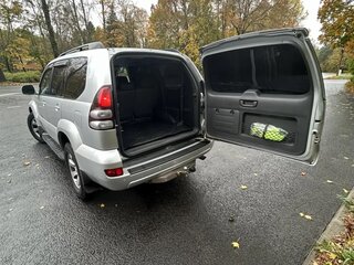 2008 Toyota Land Cruiser Prado 4-speed 120 Series Рестайлинг, серебристый, 1900000 рублей, вид 5