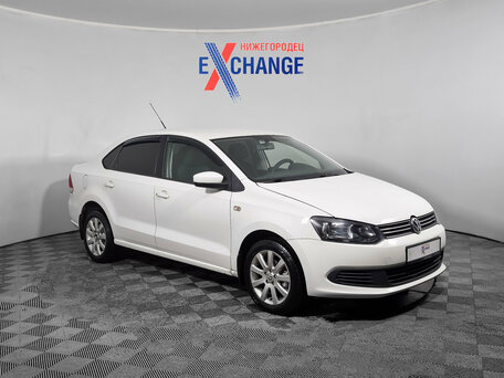2011 Volkswagen Polo V, белый, 499000 рублей, вид 1