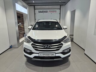 2018 Hyundai Santa Fe III Рестайлинг, белый, 2019000 рублей, вид 2
