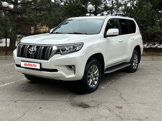 2018 Toyota Land Cruiser Prado 150 Series Рестайлинг 2, белый, 5100000 рублей, вид 1