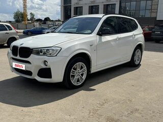 2016 BMW X3 20i xDrive II (F25) Рестайлинг, белый, 1849000 рублей, вид 1