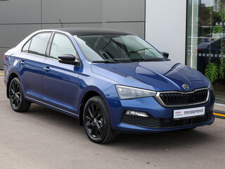 2020 Skoda Rapid II, синий, 1598000 рублей, вид 3