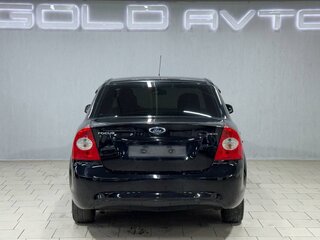 2009 Ford Focus II Рестайлинг, чёрный, 630000 рублей, вид 5