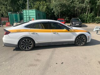 2020 Hyundai Sonata VIII (DN8), белый, 1870000 рублей, вид 2